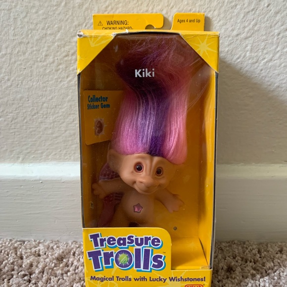 1998 Treasure Troll Doll Kiki - Picture 2 of 7